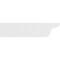 Ekena Millwork Standard Carmel Architectural Grade PVC Rafter Tail, 6"W X 10"H X 42"L RFTP06X10X42CAR - alternate 4